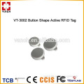 IP65 Waterproof Button shape 2.45G Active RFID tag